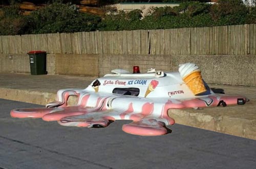 Melted Ice Cream Truck