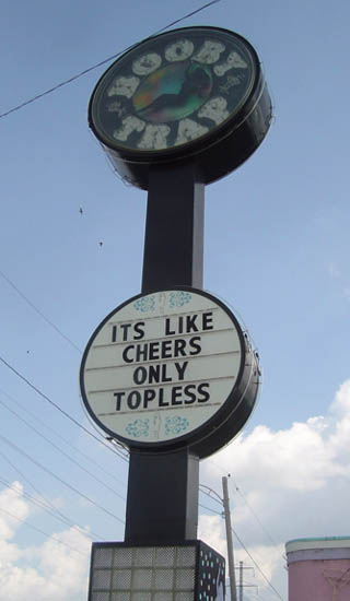 Booby Trap | Like Cheers Only Topless
