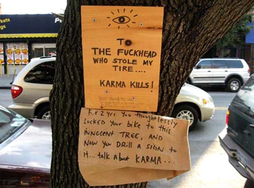Karma Kills | Talk About Karma Signs