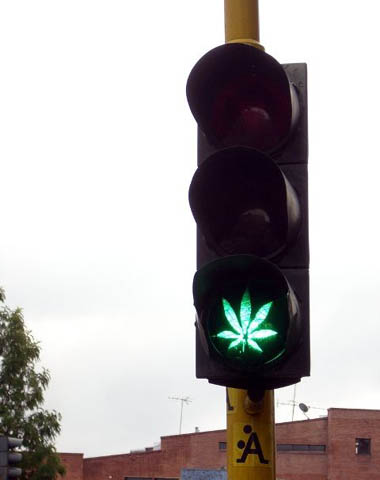 Marijuana Traffic Light