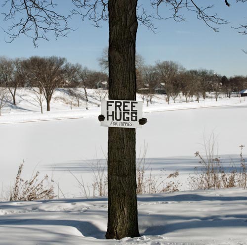 Free Tree Hugs For Hippies