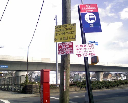 Cash For Yucky Houses Sign