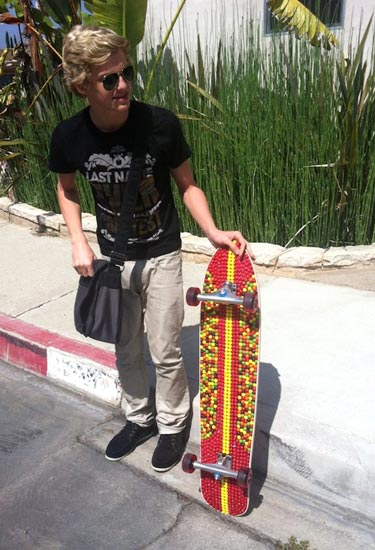 Skittles Skateboard