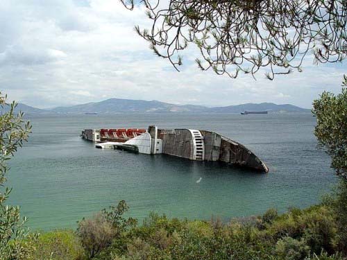 Capsized Cruise Ship