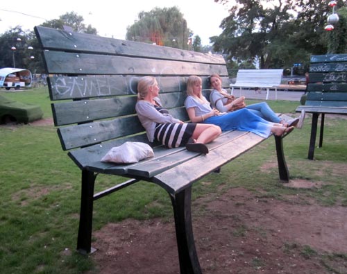 Giant Park Bench in Berlin