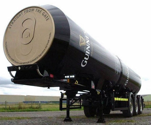 Guinness Beer Can Trailer