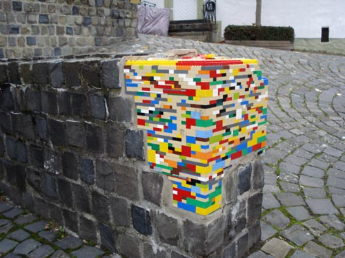 Wall Repair With Lego