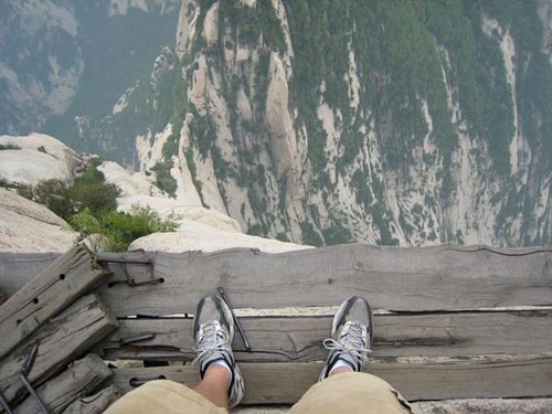 Mount Hua Shan | Wooden Ledge Path