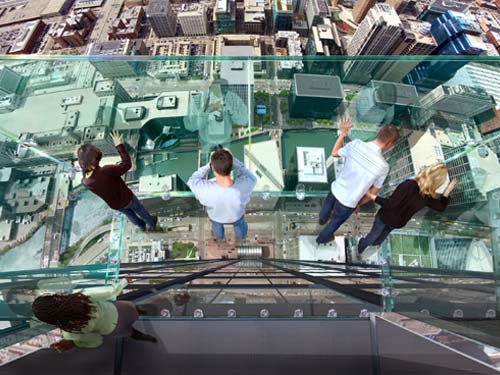 Sears Tower Glass Observation Platform