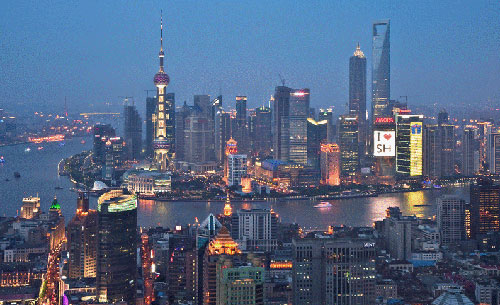 Picture of Shanghai in 2010