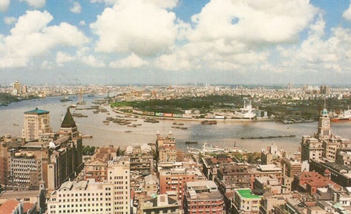 Picture of Shanghai in 1990